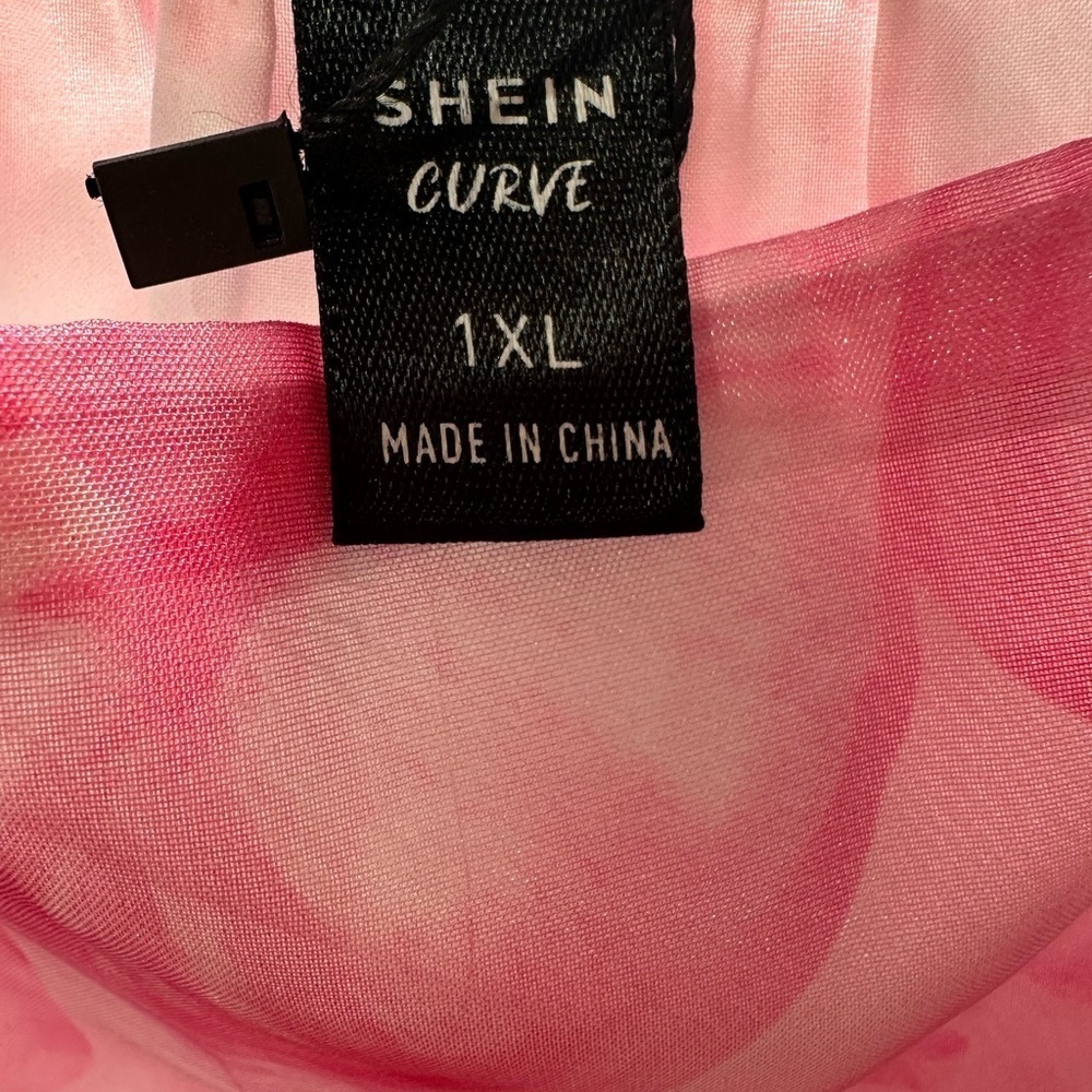 Bright Pink Rose Dress - Vibrant, Elegant & Perfect for Every Occasion - Picture 4 of 8